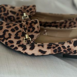 Cheetah Print Loafers